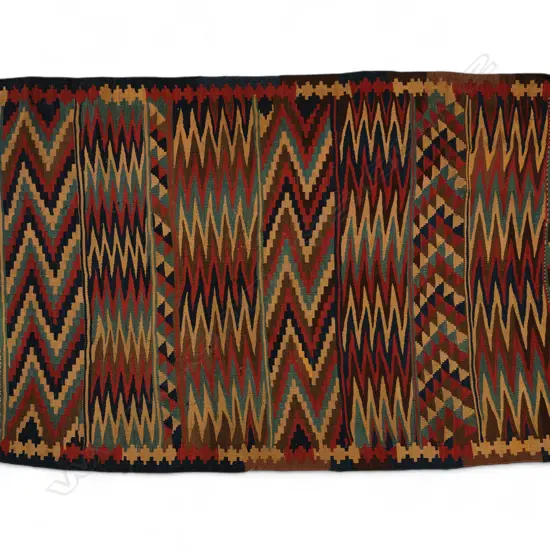 Caucasian Kurdish/Anatolia wool flat-weave rug,